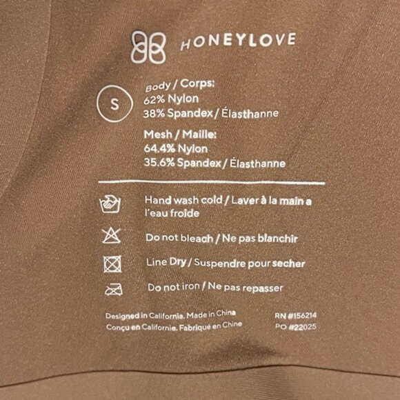 Honeylove Crossover Bra Sand Nude - Picture 5 of 8